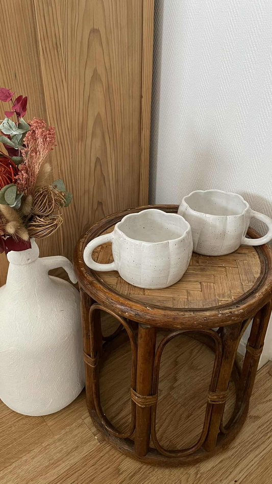 MUG CITROUILLE - Blanc