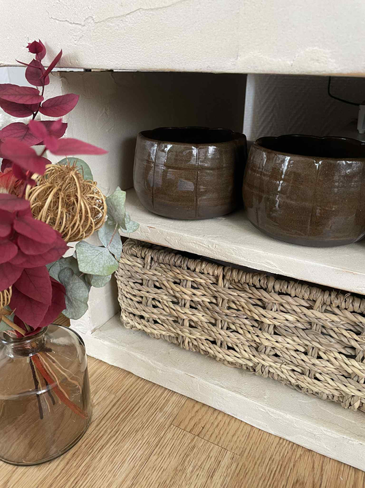 POT CITROUILLE - Marron