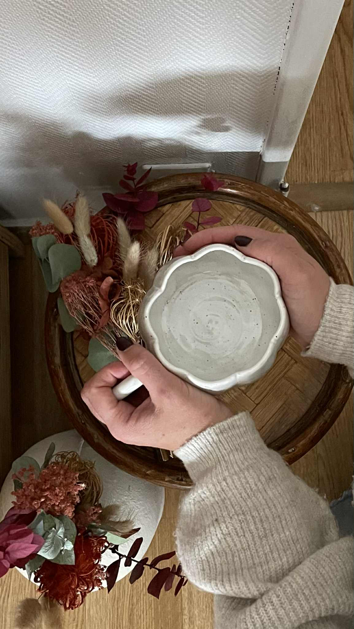 MUG CITROUILLE - Blanc