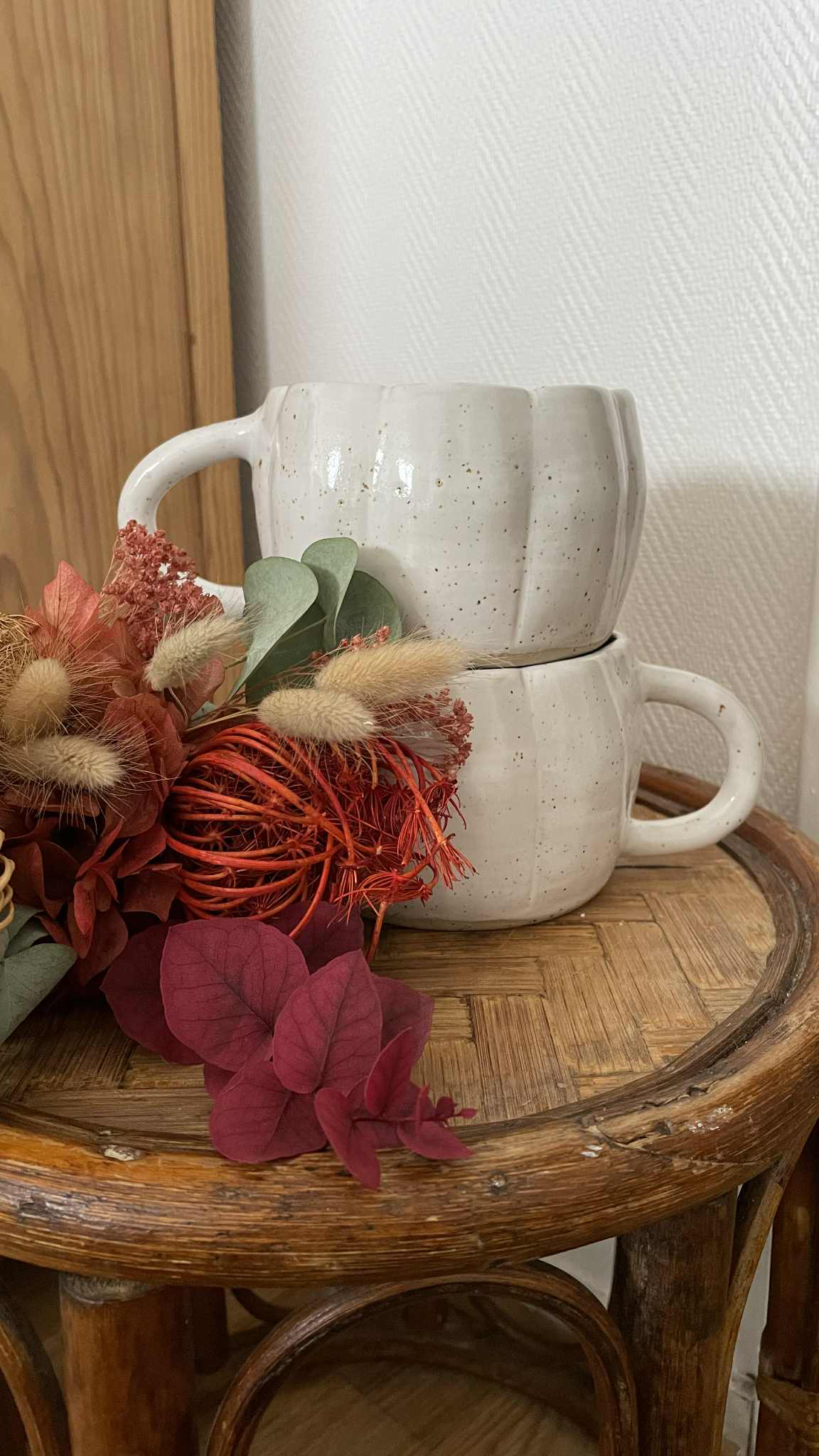 MUG CITROUILLE - Blanc